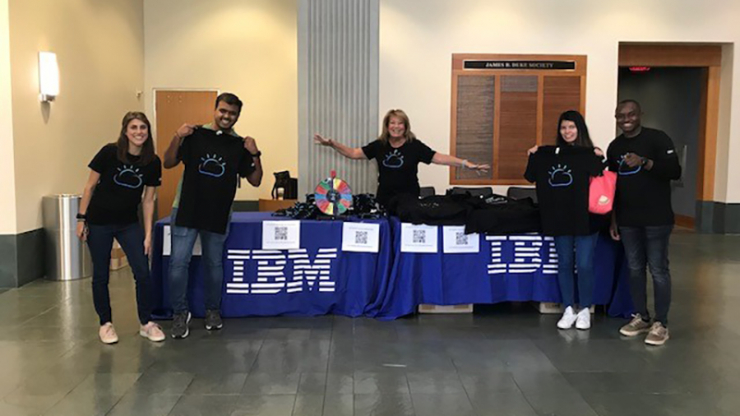 IBM-Duke Day Connects Students and Faculty with Opportunities